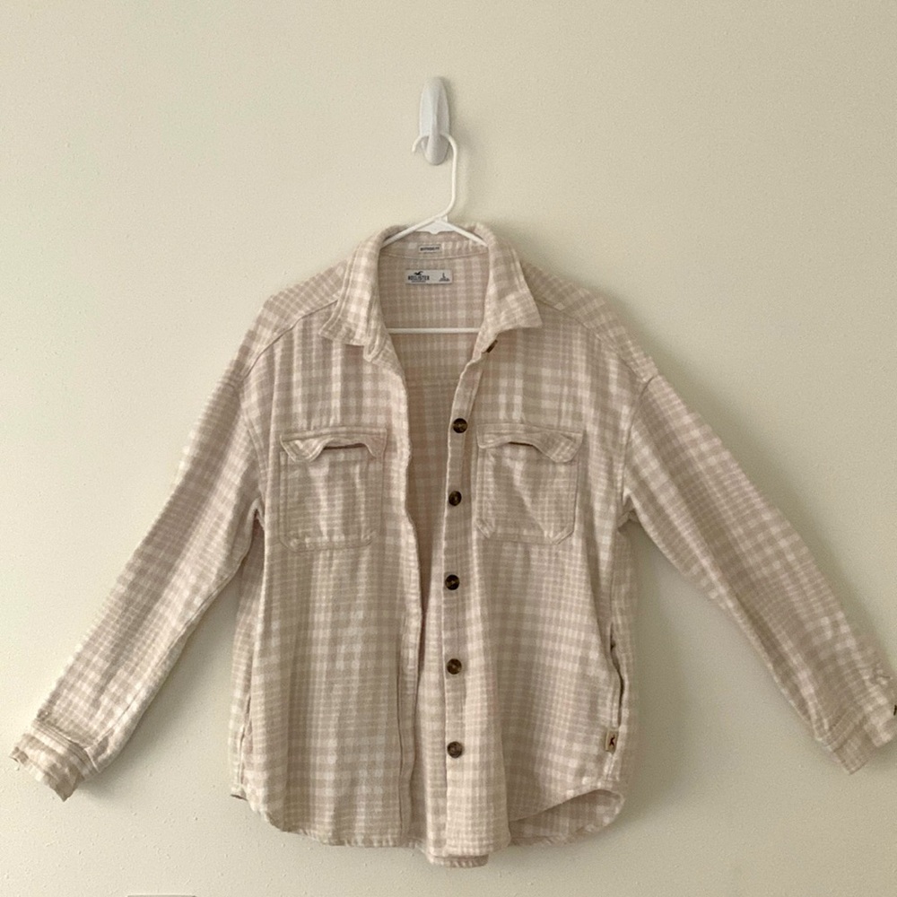 Hollister Cream/White Flannel